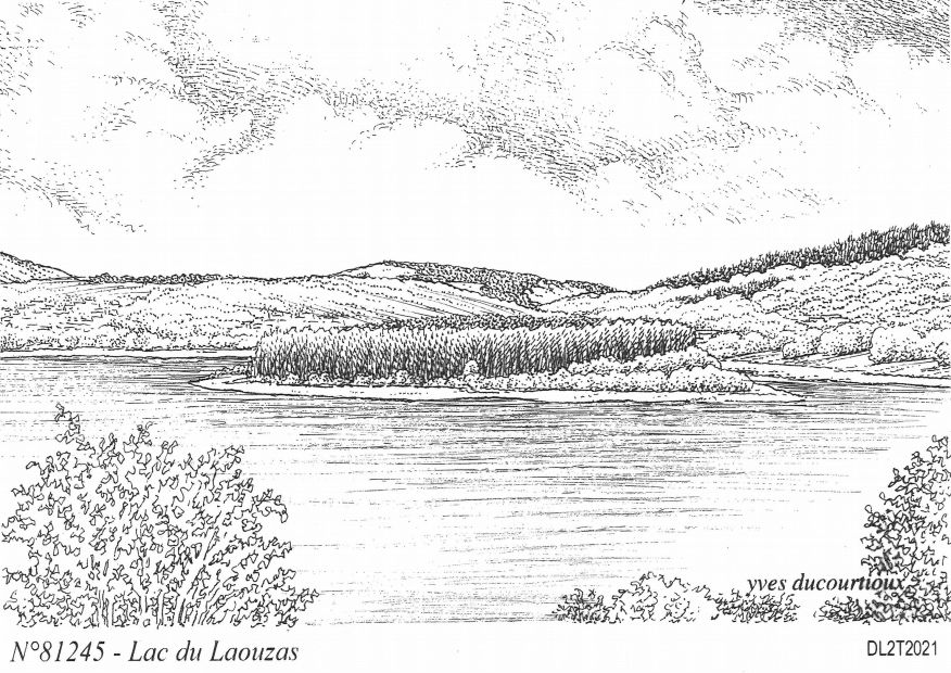 N 81245 - MURAT SUR VEBRE - lac du laouzas